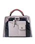 Mini Peekaboo, £1,100, Handbags, Black, Leather, Front view
